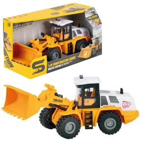  Rotaļu ekskavators Woopie Construction Series, 1:16, oranža krās.