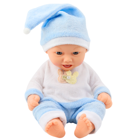Lėlė - kūdikis Pajamas, 24 cm, balta sp.