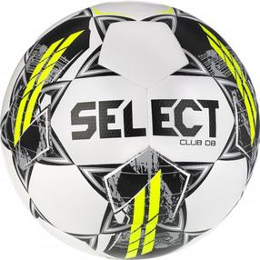 Futbola bumba Select Club DB Fifa Basic V23, 4 izmērs, balta krās./melna krās./dzeltena krās.