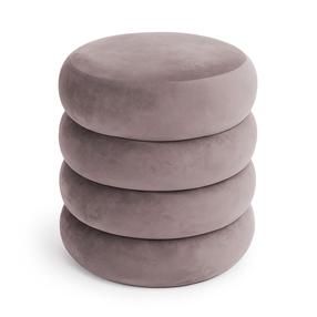 Pufas Akord Snuggo, rožinė sp., 42 cm x 42 cm x 44.5 cm