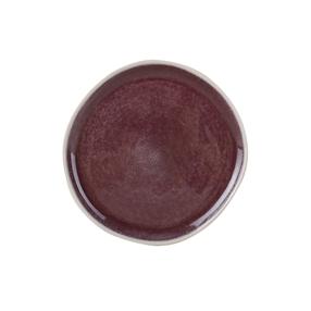 Šķīvis deserta Domoletti Cherry Velvet, Ø 20.3 cm, balts krās./violeta krās.