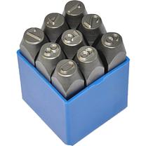 Skaičių išmušėjų rinkinys KS Tools, 10 vnt.