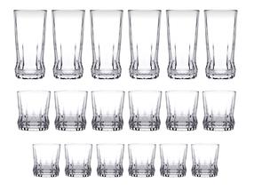 Klaaside komplekt Hermia Gaia, klaas, 0.285 l, 18 tk