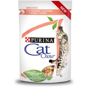 Kassi märgtoit Purina Cat Chow Sensitive, 0.085 kg