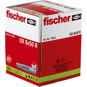 Dībelis Fischer, 50 mm x 8 mm, 100 gab.