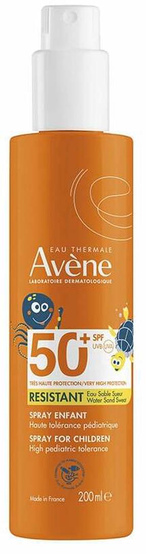 Purškiklis įdegio priežiūrai kūnui Avène Solaire Haute Protection Children SPF50+, 200 ml