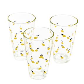 Glāžu komplekts Homla Summer Token, stikls, 0.3 l, 3 gab.
