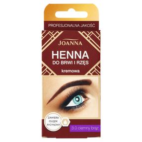 Uzacu tinte Joanna Henna for Eyebrows and Eyelashes, 15 ml, brūna krās. 3.0