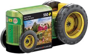 Dėlionė Eurographics Tin Farm Tractor 8551-5780, 48.26 cm x 33.02 cm, 550 vnt., įvairių spalvų