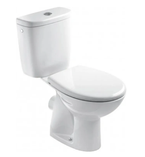 Unitazas, pastatomas Jika Euroline, su dangčiu, 370 mm x 670 mm