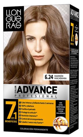 Juuksevärv Llongueras Color Advance, brown macadamia v., Brown macadamia 6.24, 125 ml
