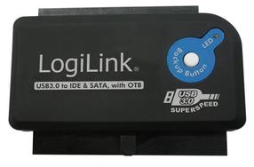 Adapteris Logilink USB 3.0 / SATA 3.5 HDD / 40-pin female", 2.5 HDD / 44-pin female / SATA", juoda sp.