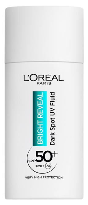 Līdzeklis iedeguma kopšanai sejai L’Oréal Paris Bright Reveal SPF50+, 50 ml