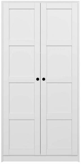 Spinta Kalune Design Lucas 1600-81, balta sp., 60 cm x 94 cm x 190 cm