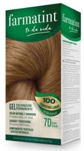Juuksevärv Farmatint Permanent Color Gel, dark blonde, 7D, 150 ml