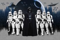 Tapetai Komar XXL4-090 Star Wars The Dark Side, 248 cm x 368 cm