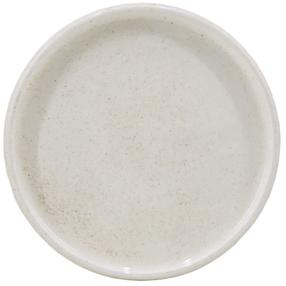 Šķīvis pusdienu Domoletti Glamour, Ø 25.3 cm, balta krās.