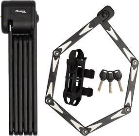 Jalgratta lukk Masterlock 8333EURDPRO, must v., 950 mm