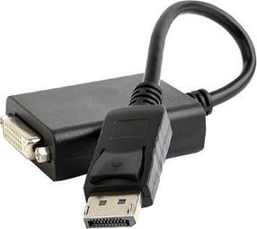 Adapteris Cablexpert DisplayPort - DVI-I A-DPM-DVIF-03 Displayport 1.2 male, DVI-D female, 0.1 m, melna krās.