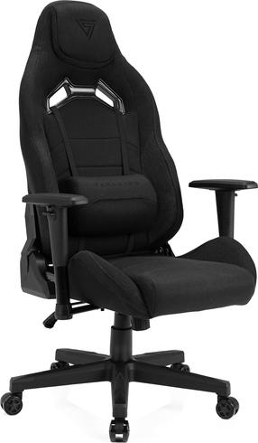 Spēļu krēsls SENSE7 Vanguard 8148258, 68 x 58 x 124 - 132 cm, melna krās.