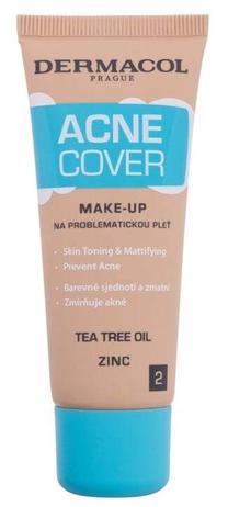 Maskuojanti priemonė Dermacol Acnecover, šviesiai ruda sp., 2.0, 30 ml