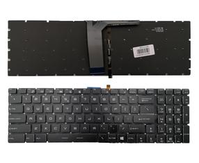 Nešiojamų kompiuterių klaviatūra MSI KB313198, EN, juoda