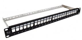 Lülitusseade A-Lan PK020, 48.3 cm, must v.