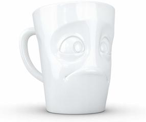 Puodelis FiftyEight Tassen Surprised Face, balta sp., 0.35 l