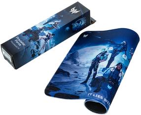 Pelės kilimėlis Acer Predator M PMP450, 35 cm x 26 cm x 0.3 cm, mėlyna sp./įvairių spalvų/žydra sp.