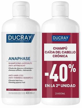 Šampoon, komplekt Ducray Anaphase Anti-Hair Loss and Anti-Thinning, 2 tk, 800 ml