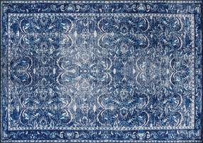Ковровая дорожка Conceptum Hypnose Dorian Chenille 473RTP2845, синий цв./белый цв., 230 см x 75 см