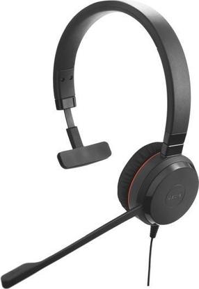 Vadu austiņas Jabra Evolve 20 Mono MS, melna krās.