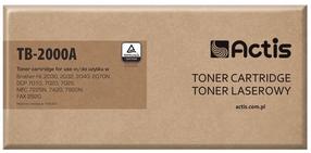 Tonerių kasetė Actis Standard TB-2000A, juoda sp.