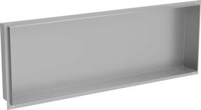 Iebūvējams sienas plaukts Mexen X-Wall-NR, 10 cm x 30 cm x 90 cm, hroma krās.
