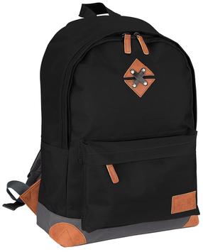 Kooli seljakott Abbey Classic, must v./hall v., 42 cm x 30 cm x 16 cm