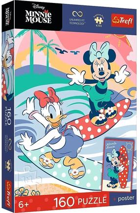 Pusle Trefl Minnie Mouse Beautiful Mouse 15439, 41 cm x 27.5 cm, 160 tk, mitmevärviline