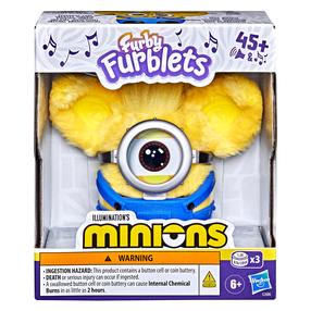 Interaktyvus žaislas Hasbro Furby Furblets Minions, mėlyna sp./geltona sp.