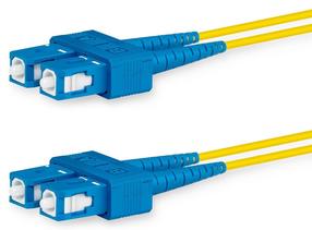 Tinklo kabelis Lanview SC - SC LVO231386 SC Duplex, SC Duplex, 2 m, geltona sp.