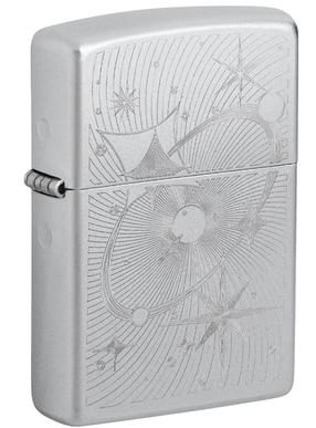 Tulemasin Zippo Atomic Cosmos 46724, hõbe v.