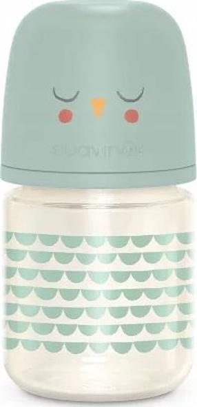 Vaikiška gertuvė Suavinex Premium Bonhomia, 120 ml, 0 mėn., žalia sp.