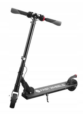 Elektriskais skūteris Rebel Fast Wheels ZAB0020, melna krās.