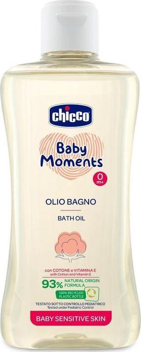 Масло для тела и ванны Chicco Baby Moments, 10240, 200 мл