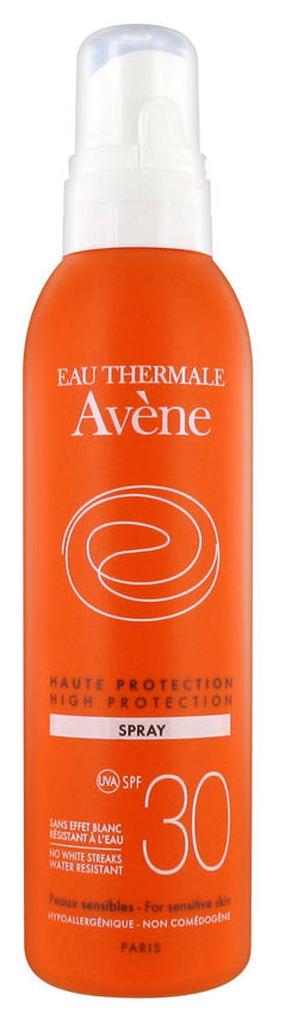 Спрей для ухода за загаром Avene High Protection Sensitive Skin SPF30, 200 мл