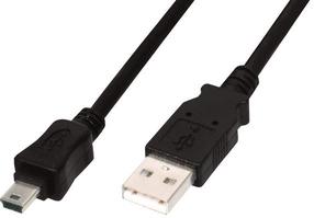 Laidas Assmann AK-300130-010-S Mini USB male, USB 2.0 A male, 1 m, juoda sp.