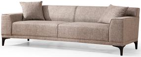 Dīvāns Hanah Home Petra 3, brūna krās., 69 x 212 cm x 86 cm