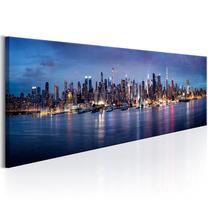 Reprodukcija Artgeist New York Nights HK6734-DKX, 135 cm x 45 cm
