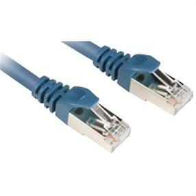 Кабель Sharkoon CAT.6 RJ-45, RJ-45, 1.5 м, синий цв.