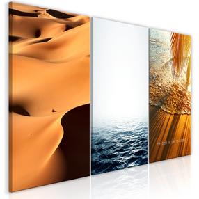 Reprodukcija Artgeist Sand And Water, n-b-0043-b-e, 120 cm x 60 cm