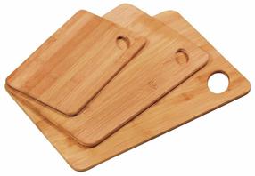Virtuves dēlīšu komplekts Kesper Bamboo, brūna krās., 35 cm x 24 cm