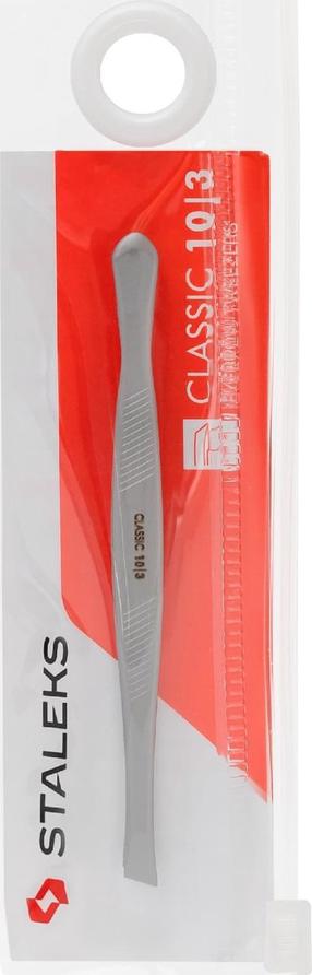Kosmeetiline pintsett, kulmude jaoks Staleks Pro Classic TC-10/3, 10 g, 9.1 cm